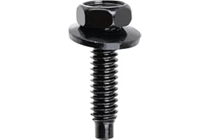 OAUTOO 30pcs 1/4"-20 X 1" Hex Head SEMS with Dog Point Body Bolts for Chrysler 6025329