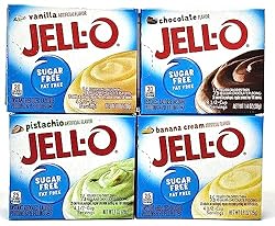 Jell-O Sugar-Free Pudding Flavor Bundle