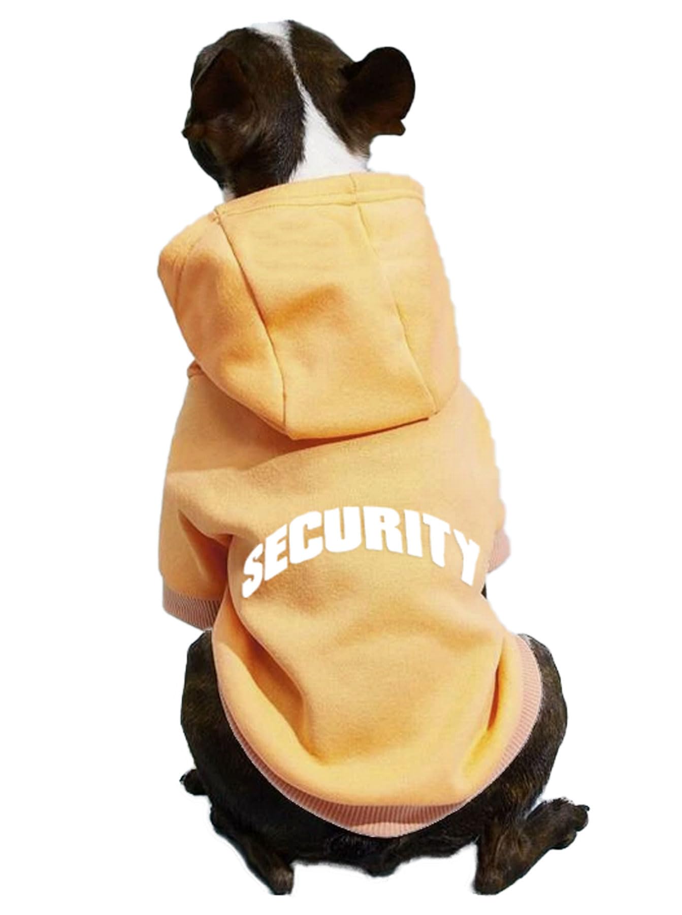 Small Dog Hoodie Security Puppy Sweatshirt Pet Hoodies for Medium Dogs