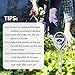 2 packs Soil Tester Kit，3-in-1 Soil Moisture Light and PH acidity Tester Plant Tester Indoor Outdoor Soil Moisture Sensor Meter Plant Care Hygrometer Water Monitor for Garden Farm Lawn (Silver+Green)thumb 2