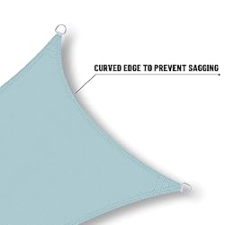 SUNNY GUARD Waterproof Sun Shade Sail 6.5' x