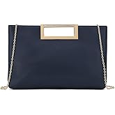 CHARMING TAILOR Fashion PU Leather Handbag Stylish Women Convertible Clutch Purse