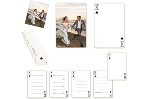 Custom Playing Cards Personalized Poker Cards with Your Photo Waterproof Custom Deck Cards, Unique Keepsake Gift for Family F