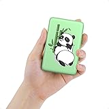 Portable Charger, IEsafy 10000mAh Power Bank, Panda Cute Battery Pack with Dual 5V/2.4A Fast Charging Ports, Compact Charging