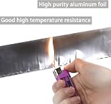 Aluminum Foil Tape 2 Pack 50mm x 50m High Temp 350C view 6