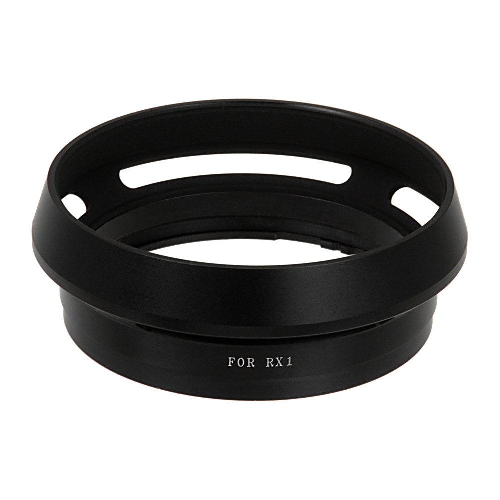 Fotodiox rx1-hood Round Lens Hood for Sony DSC-RX1/RX1R RX1R/II Black
