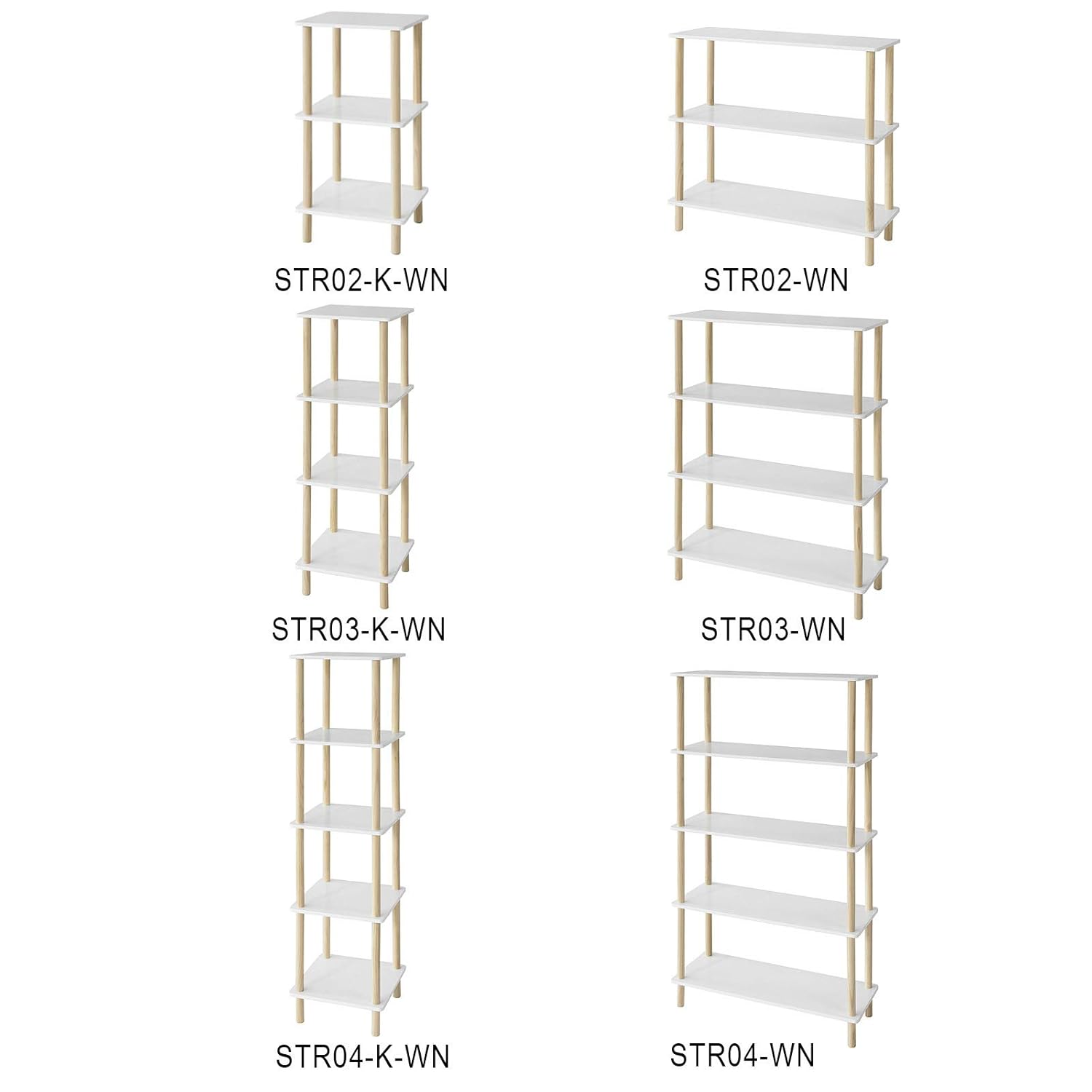 Sobuy Str02 Wn Standregal Mit 3 Ablagen Aufbewahrungsregal Bucherregal Kuchenregal Allzweckregal Sobuy Shop