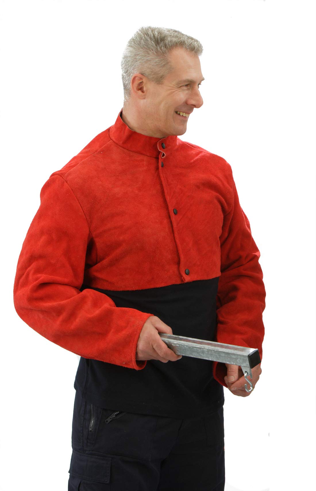 Welding Jacket, Half Jacket, Heavy Duty, Fire Retardant, 2XL