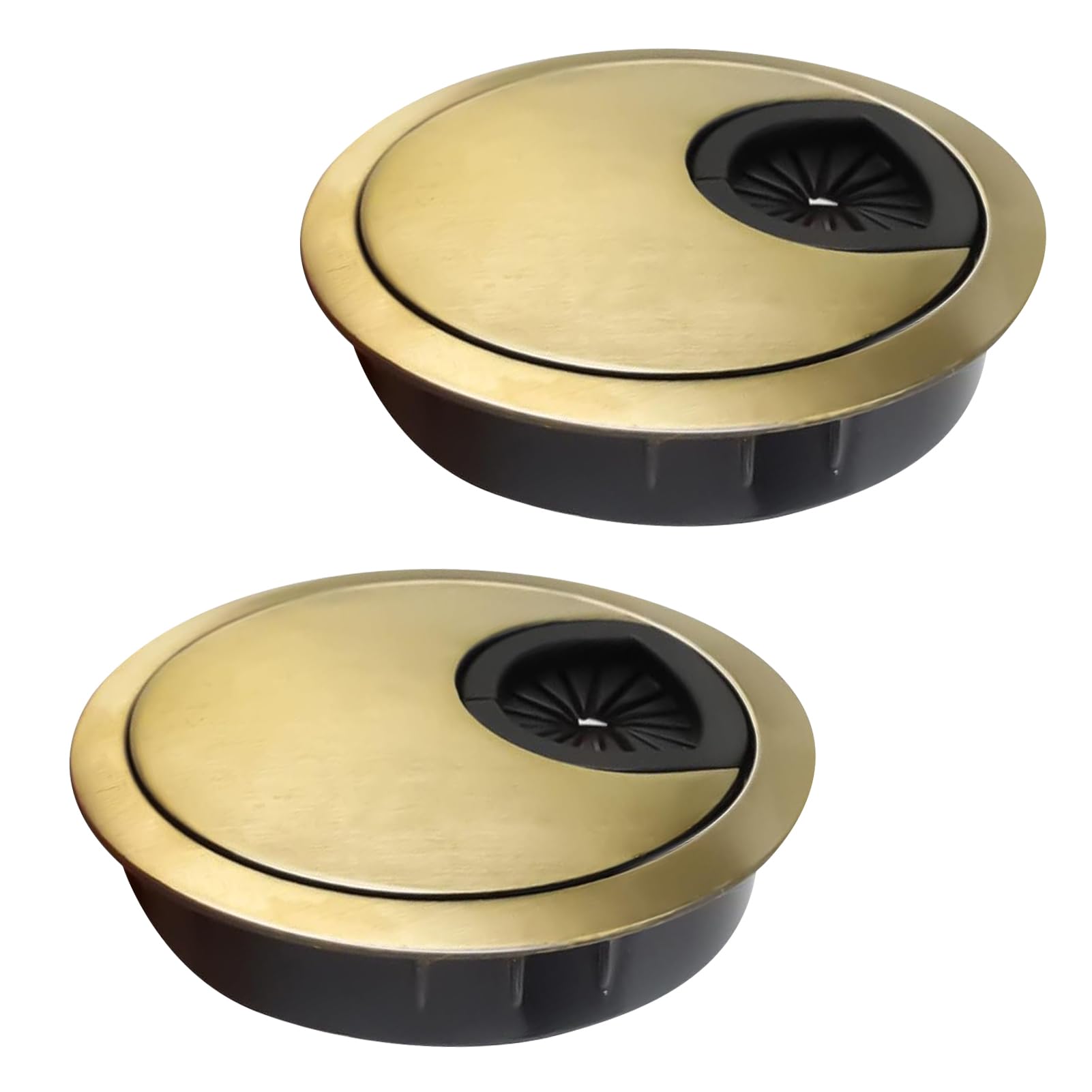 2 Pcs Desk Cable Grommet