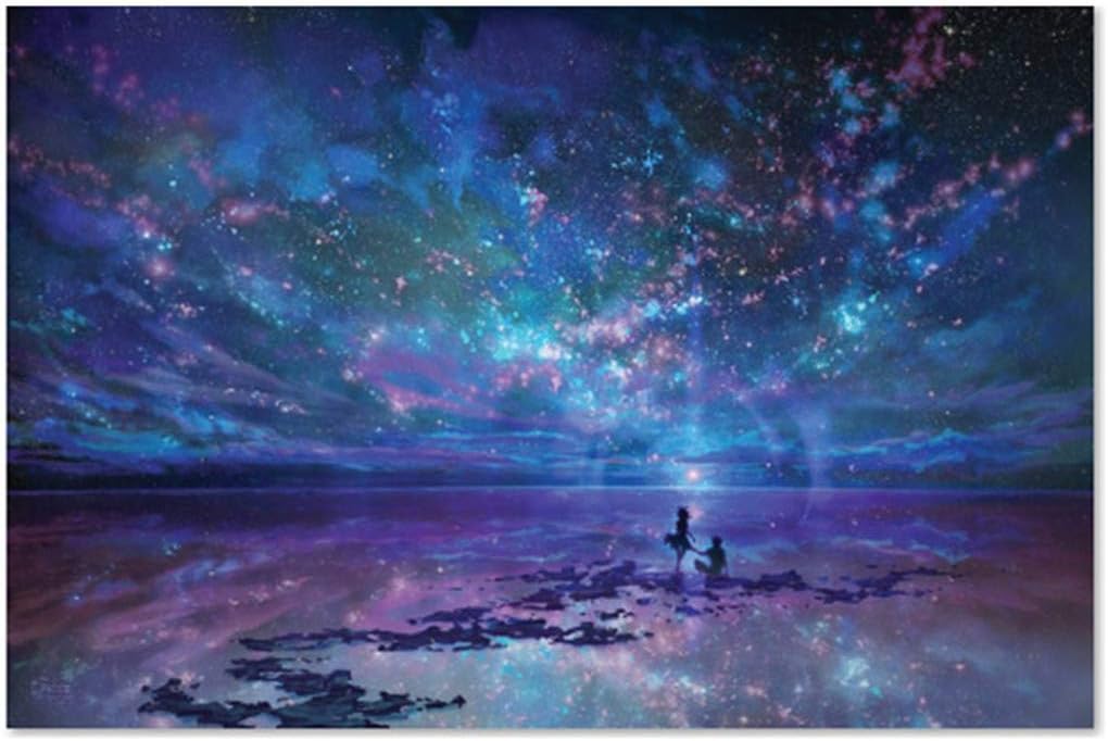 Darkduke - Romantic 1000 Piece Couple Lovers Abstract Oil Painting Landscape Scene Adults Kids Games Jigsaw Puzzles
