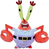 Simba Spongebob Mr. Krabs, 35 cm Plush Figure, Recycled Filling Material, Suitable from The First Months of Life