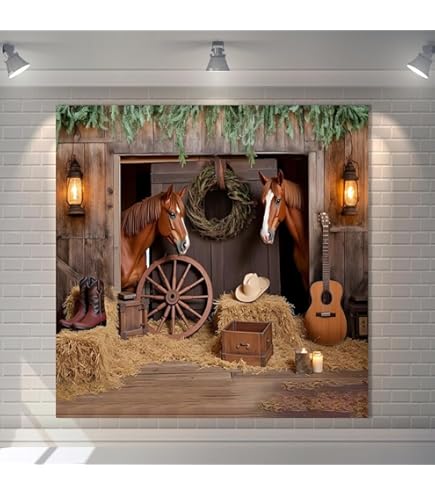 10x8ft Western Backdrop Retro Bar Saloon Wood Door Photography Background Cowboy Birthday Baby Shower Wild West Party Banner Decorations Supplies Photo Booth Props - View #9