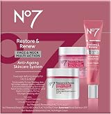 No7 Restore Renew Face Neck Multi Action Skincare System 3 Step view 2