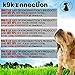Dog No Bark Shock Collar Training System with Harmless Warning Beep & 7 Levels of Adjustable Sensitivity Control for Small, Medium & Large Dogs - Manual Included