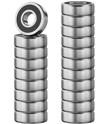 uxcell 6902Z 15 x 28 x 7mm Metal Miniature Deep Groove Radial Ball