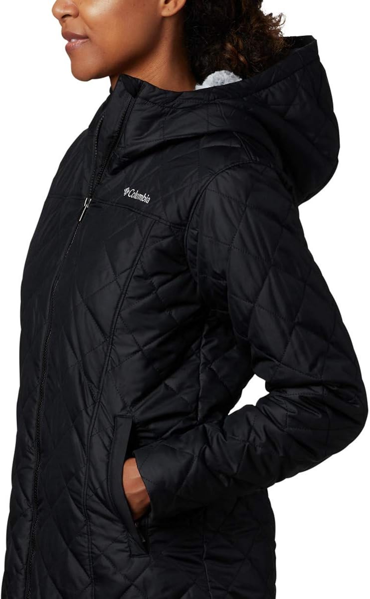 columbia copper crest hooded fleece lined jacket