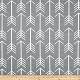 Premier Prints Arrow Cool Grey Fabric By The Yard