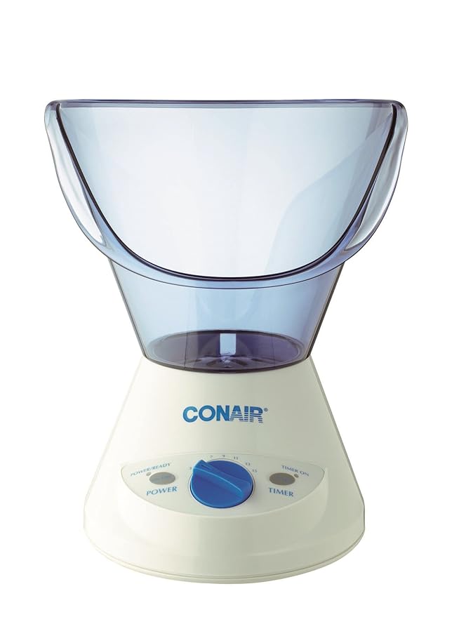 conair true glow moisturizing mist facial sauna system