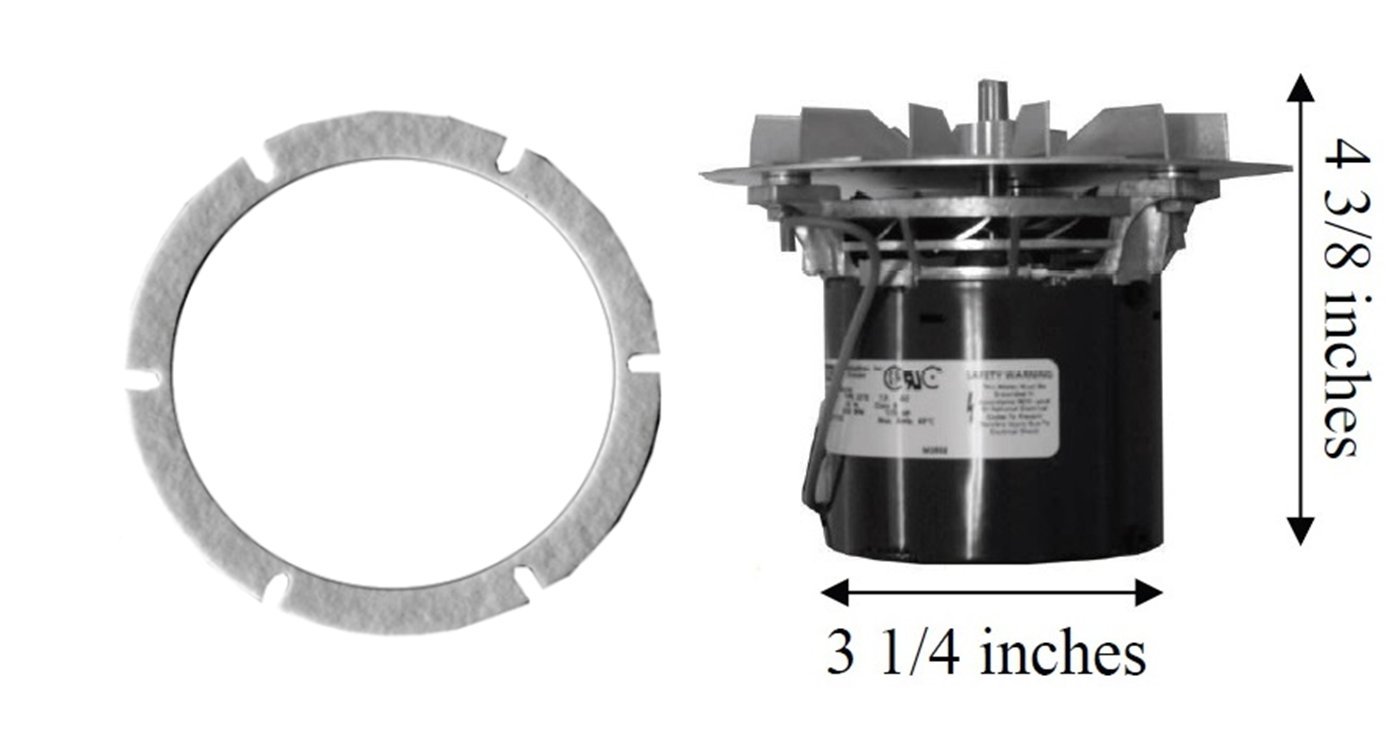 Auger & Agitator Motor For American Harvest & Ashley Pellet Stoves – 4 RPM, 80456 / AMP-CW4H