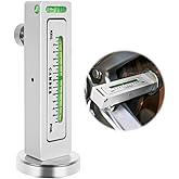 Ziopetru 1 Pack Magnetic Camber Gauge, Wheel Alignment Tool for Automotive | PC Plastic Body, Magnetic Base, -5 to 5 Deg Range, Measures Caster and Camber, Lightweight for DIY Home Use