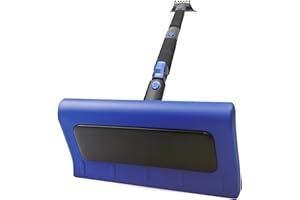 EcoNour 49" Snow Broom with Ice Scraper for Car Windshield & Windows | Scratch Free Snow Brush for Cars, Trucks & SUVs | Long Head Snow Rake Remover Perfect for Home and Car Roof