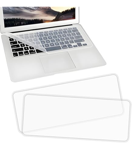 2-Pack Carbon Fiber Keyboard & Trackpad Protectors For Gigabyte Aero X16 Laptop – Anti-Scratch Film