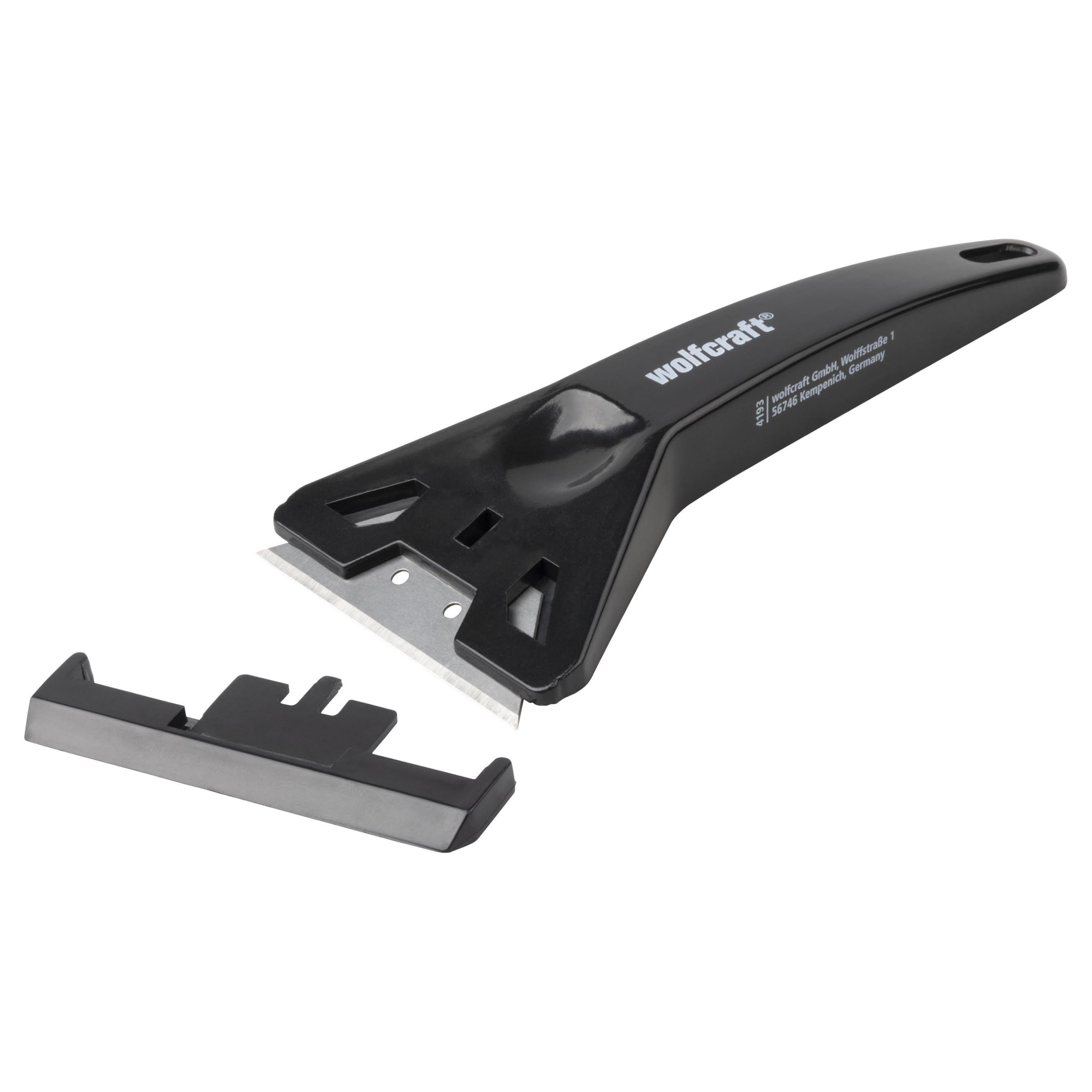 wolfcraft Scraper with Plastic Casing I 4193000 I For cleaning smooth surfaces