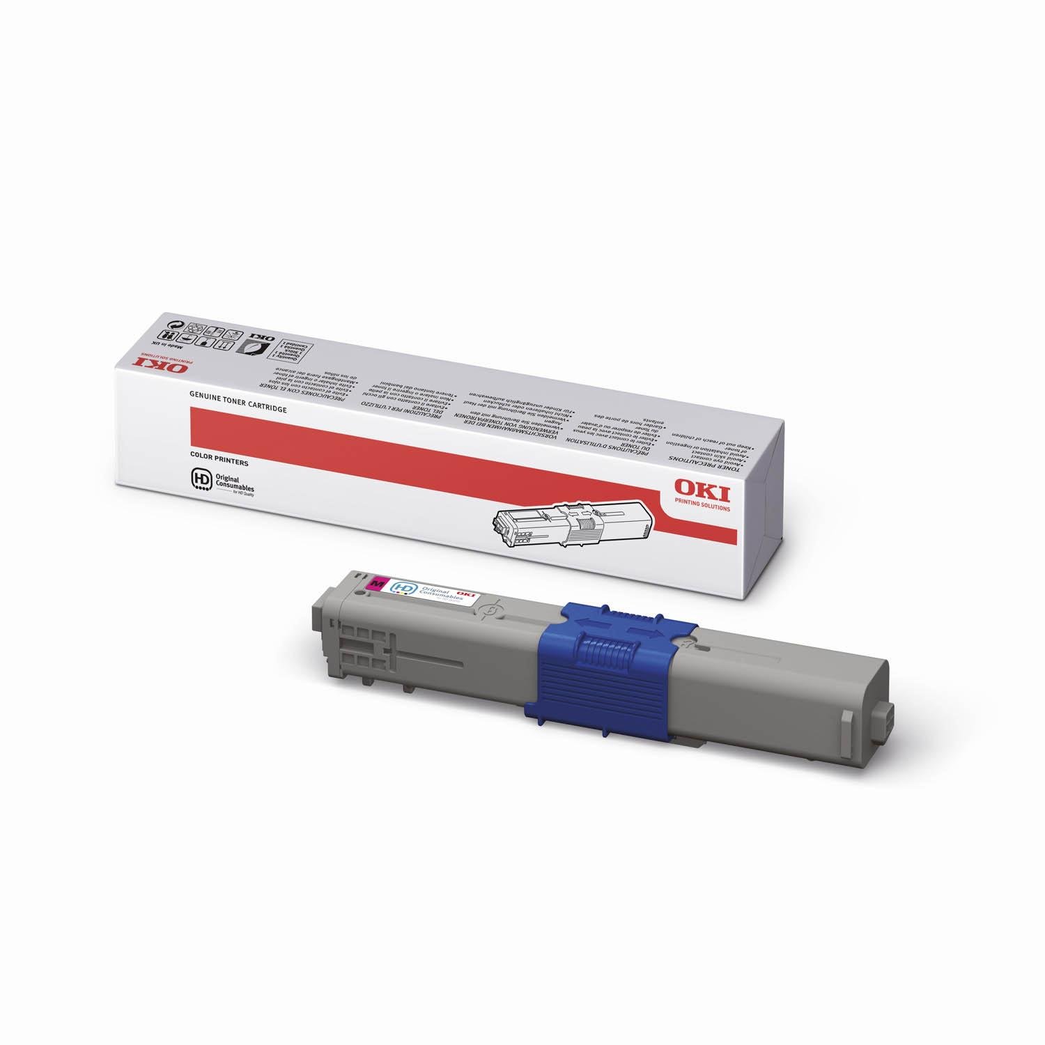 OKI Toner Cartridge for C310/C330/C510/C530 A4 Colour Laser Printers - Magenta