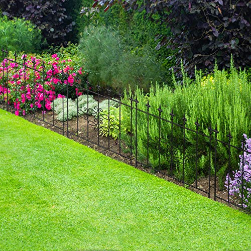 Amagabeli Garden Home Decorative Garden Fence Gfp008 27inx10ft Outdoor Coated Rustproof Metal Garden Fencing Panel Animal Barrier Iron Folding Edge Wire Border Fence Ornamental For Patio Landscape Pricepulse Amagabeli Garden Home Decorative Garden Fence Gfp008 27inx10ft Outdoor Coated Rustproof Metal Garden Fencing Panel Animal Barrier Iron Folding Edge Wire Border Fence Ornamental For Patio Landscape Pricepulse
