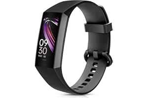 Zeacool Fitness Tracker with Heart Rate Blood Oxygen Blood Pressure Sleep Monitor,1.10''AMOLED Touch Color Screen,IP67 Waterproof Activity Tracker,Step Counter for Walking for Women Men