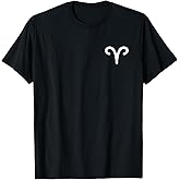 Aries Symbol Zodiac Sign Horoscope T-Shirt