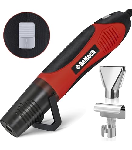 Pistolet à Air Chaud Skil 8004AA 2000W - Température Numérique Réglable 50-650°C - Écran LCD - Avec Buses Et Coffret