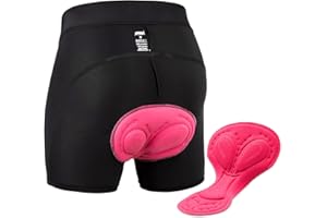 JEPOZRA Women's Cycling Underwear with Padding Cycling Shorts for Women Workout Shorts for Road Bikes,Horseback Riding