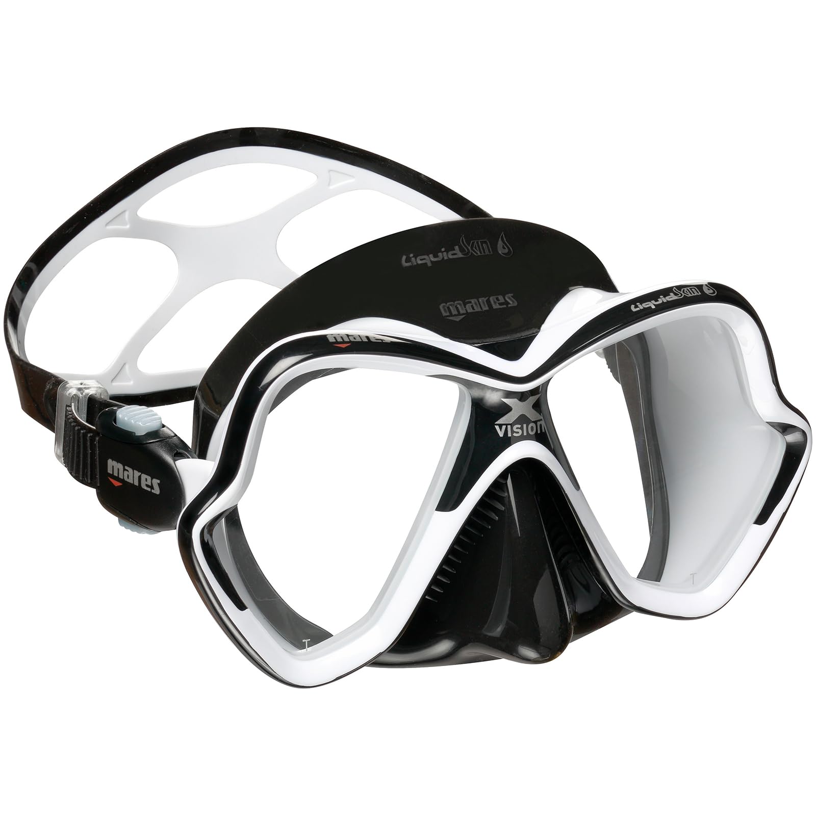 Mares Mask X-Vision Ultra LS Diving Googles - White/Black/White Black