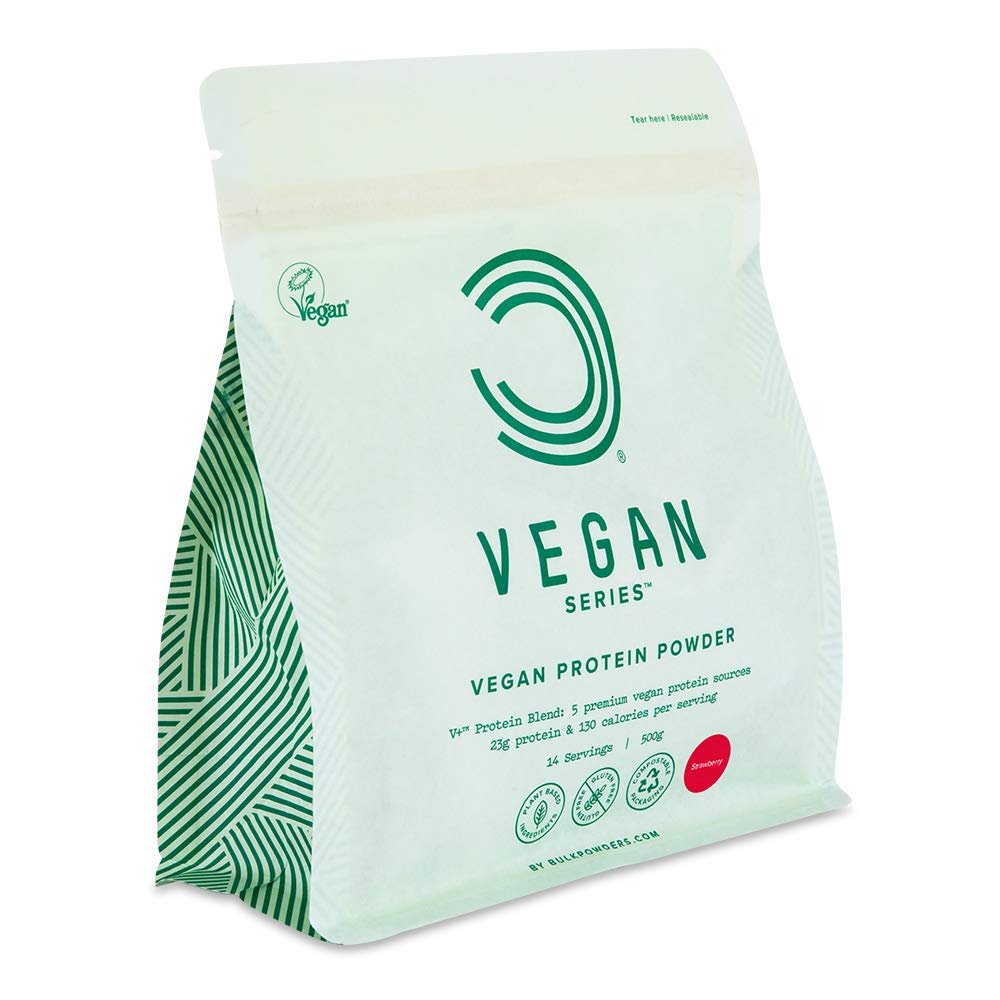 BULK POWDERS Vegan Protein Powder, Strawberry, 1 kg Amazon.co.uk