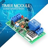 Walfront DC12V Time Delay Relay Module LED Display Trigger OFF Control view 6