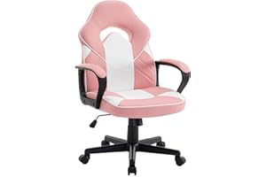 SNUGWAY Ergonomic Computer Gaming Chair Home Office Racing Executive Video Task Desk PU Leather for Adults Teens Kids Gamer