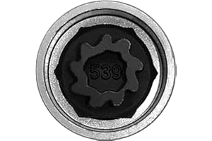 Replacement Security Master Locking Wheel Nut Key 539 for Volkswagen Screw Socket Wrench Tool