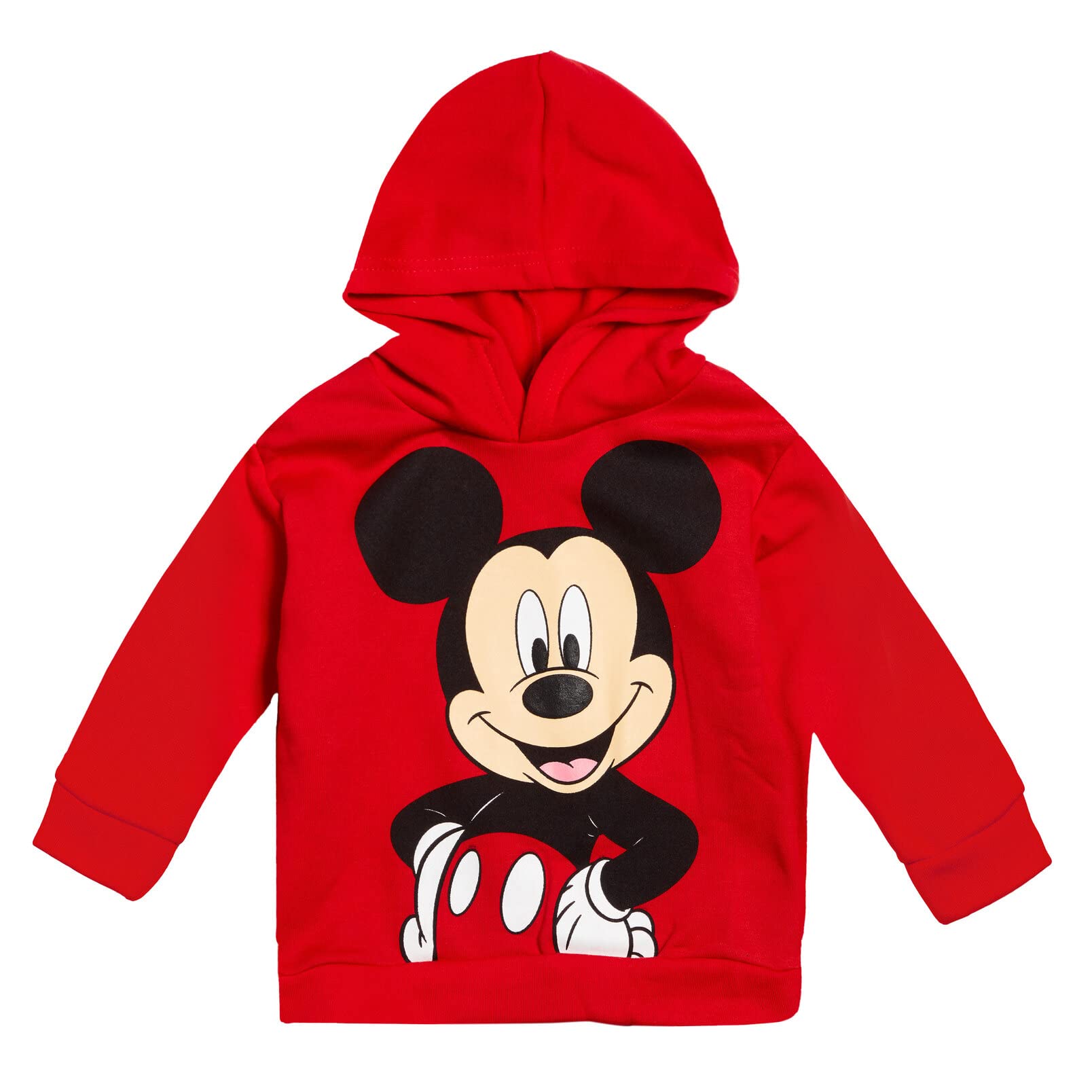 Disney Mickey Mouse Christmas Fleece Pullover Hoodie & Jogger Pants Outfit Set Newborn to Big Kid Sizes (0-3 Months - 14-16)