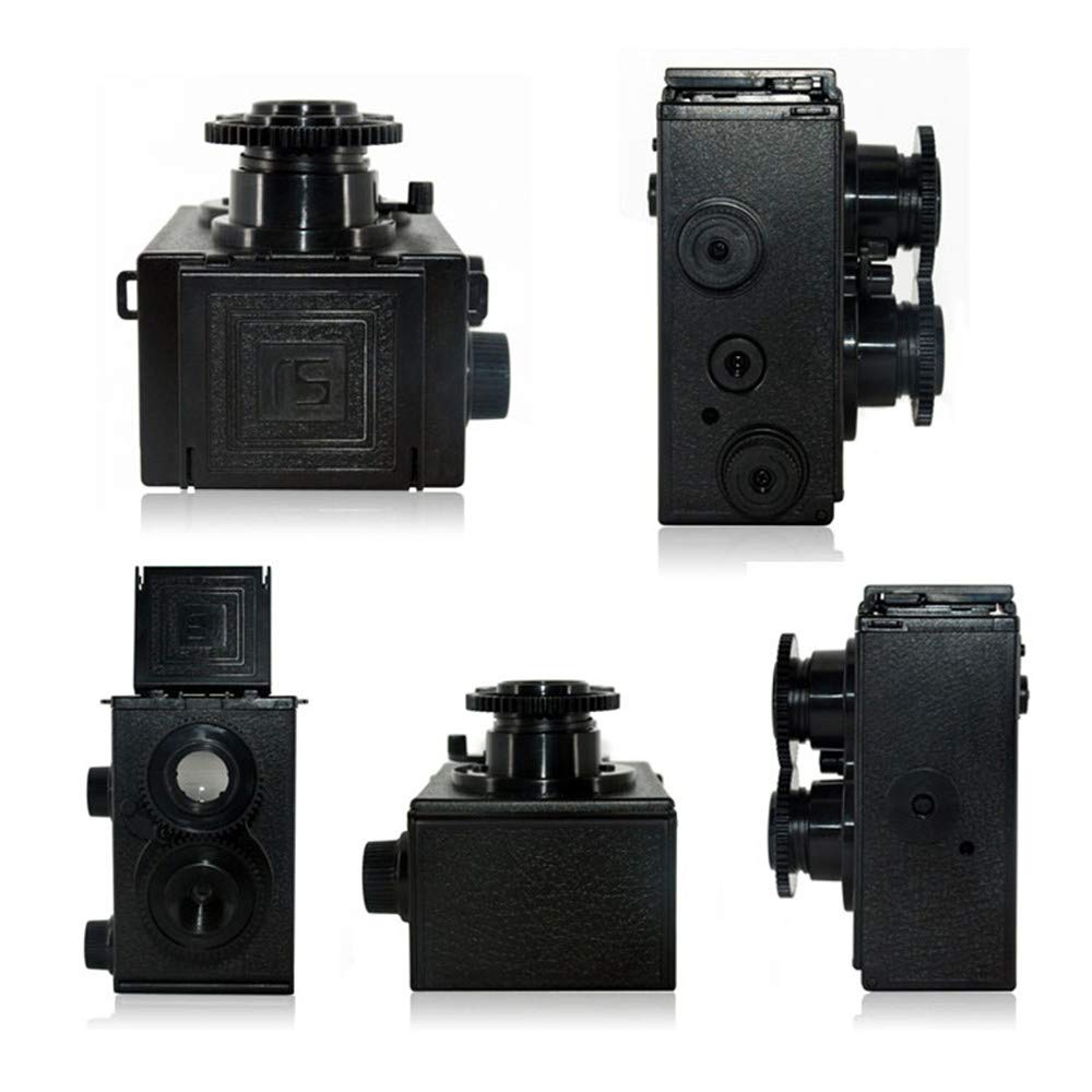 Pixco DIY TLR - Cámara réflex de Doble Lente (35 mm, Gakken Lomo ...