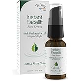 Hyalogic Instant Facelift Serum w/Hyaluronic Acid & Pepha Tight Formula to Lift, Firm & Tighten Skin - Lessens Fines Lines & Wrinkles - 1oz