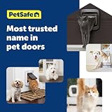 PetSafe Microchip Cat Door Exterior Interior Multi-User RFID 40 Pets view 7