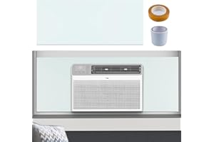 SZKXMJ Window Air Conditioner,Side Insulated Foam Panel, Summer/Winter Heat and Draft Insulating,One-Piece Full Surround Insulation Panels Window Seal 03SBR001WHITE” (White)