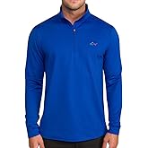 Greg Norman Performance Quarter Zip Pullover Men's Workout Top