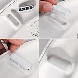 Colexy White Universal Toilet Seat Buffer Set WC Dampening Bumper Gasket view 3