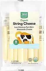 365 by Whole Foods Market, Organic Mozzarella String Cheese, 8 Ounce