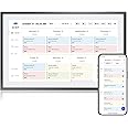 LOOFII 10.1 Inch Smart Digital Calendar Planner & Chore Chart, HD Interactive Touchscreen Display for Family Scheduling – Streamline Household Organization (Black White)