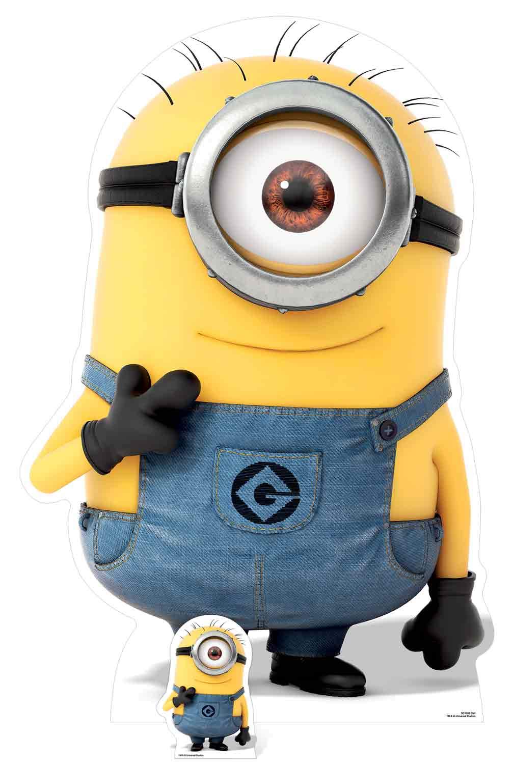 STAR CUTOUTS SC1033 Decpicable Me Minion Smiling Great for Fans, Parties and Collectors Height 139cm