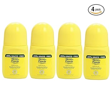 Heno De Pravia Roll On Deo Deodorant 62 5 Ml Pack Of 4 Amazon In