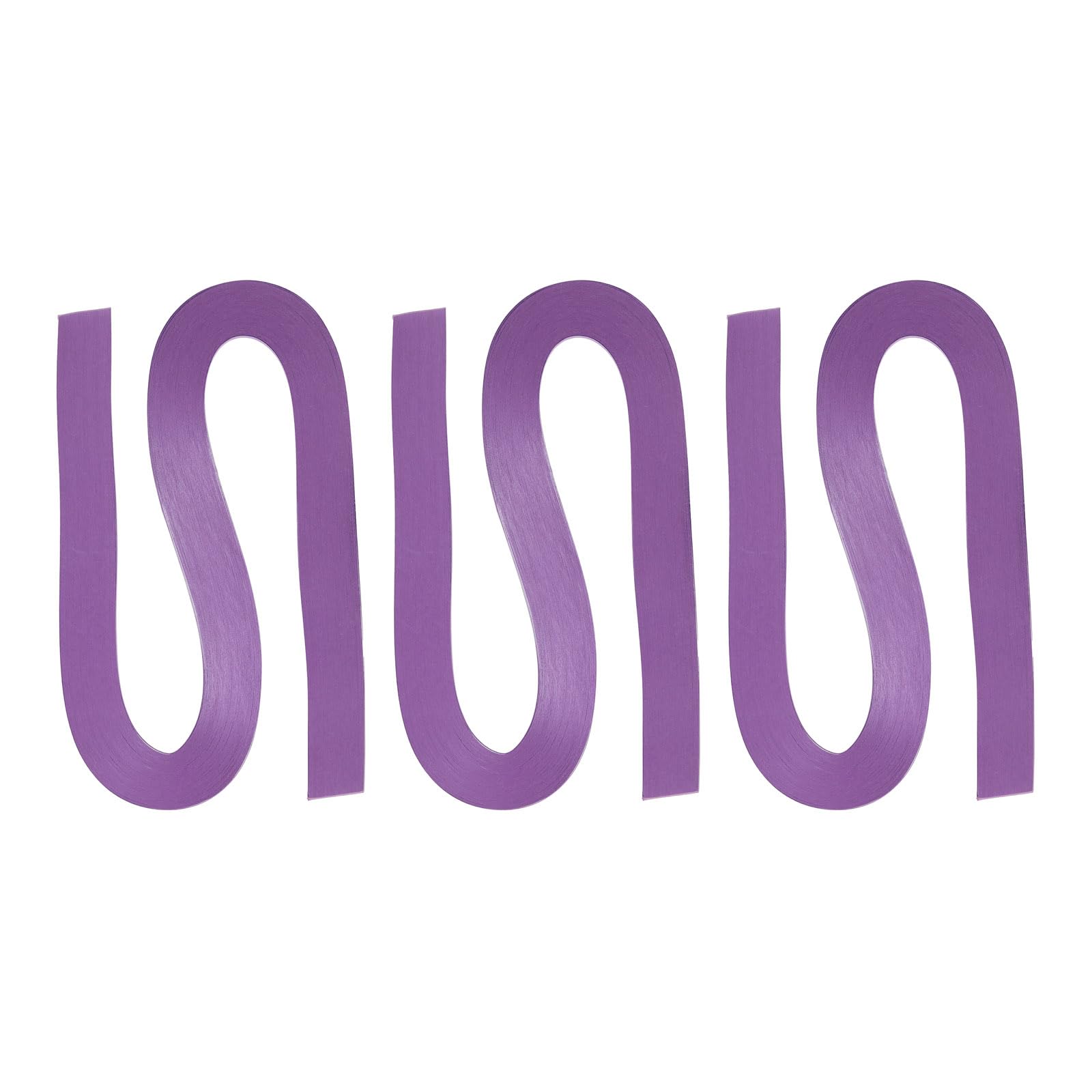 PATIKIL 360pcs Quilling Strips Paper 3mm(1/8") 54cm Origami Paper Quilling Strip for Art DIY Hand Craft Christmas, Violet Purple